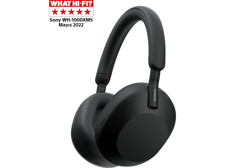 SONY WH-1000XM5 NC Kulak Üstü Bluetooth Kulaklık Siyah